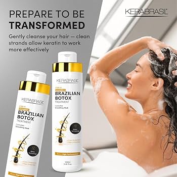 Amazon.com : Kerabrasil STEP 01-03 Brazilian Botox (Keratin