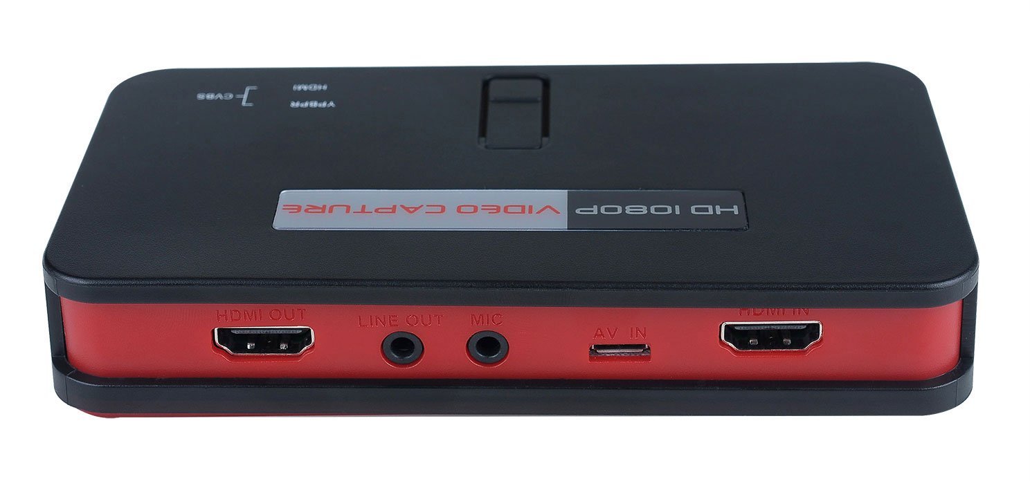 Hd Video Game Capture Box Card Hdmi 1080P Recorder Device W/Ir for Xbox One 360, PlayStation Ps4 Ps3 Ps2, Wii U Gameplay, Pc - Share Your Own Mv On YouTube Black-image-38