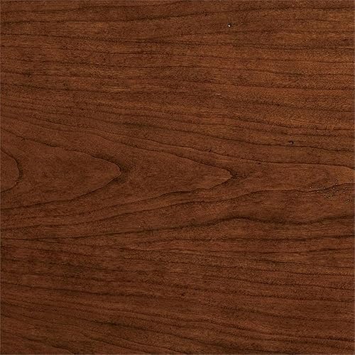 Miniatura 4 de BOWERY HILL Mesita de noche, mesita de noche, mesa de café, cuadrada, tradicional, interior con 1 cajón, 1 estante en madera, cereza