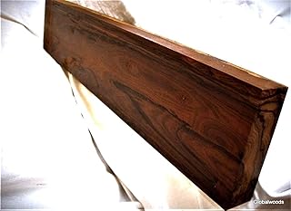 Exact Piece Ziricote Hardwood Lumber Unique Board 36"x7"x2" For Guitar Building Woodworking Projects