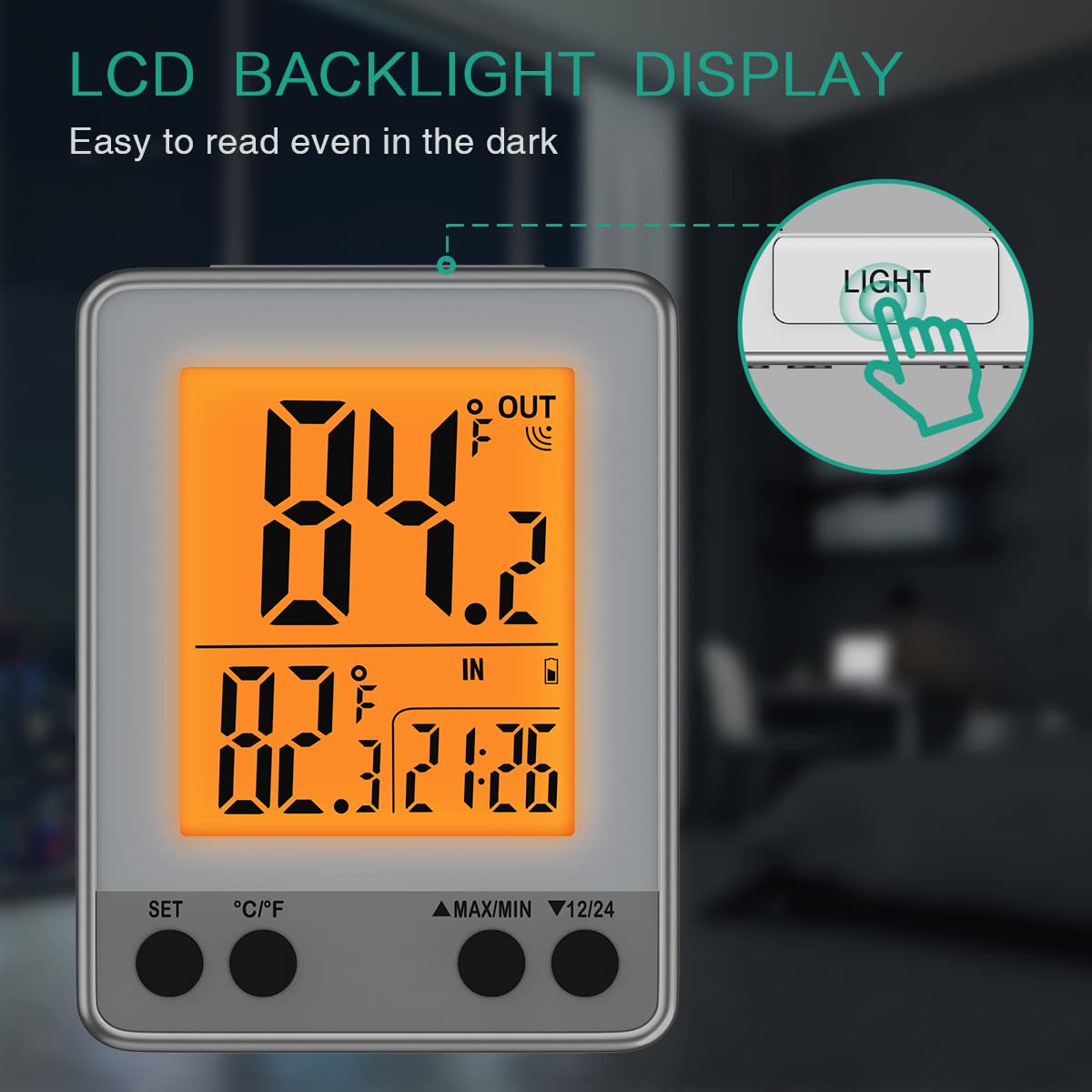 ORIA WA77 Main Display Unit with LCD Backlight