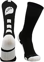 MadSportsStuff Youth Football Crew Socks for Boys & Men - Team Colors, Made in USA, Moisture-Wicking Performance Socks