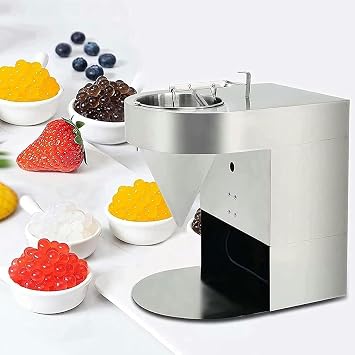 Bubbles Milk Tea Ball Making Machine,50kg/h Tapioca Pearl Ball Taro Ball Cassava Ball Maker,Popping Pearl Machine Automatic Tapioca Pearls Machine