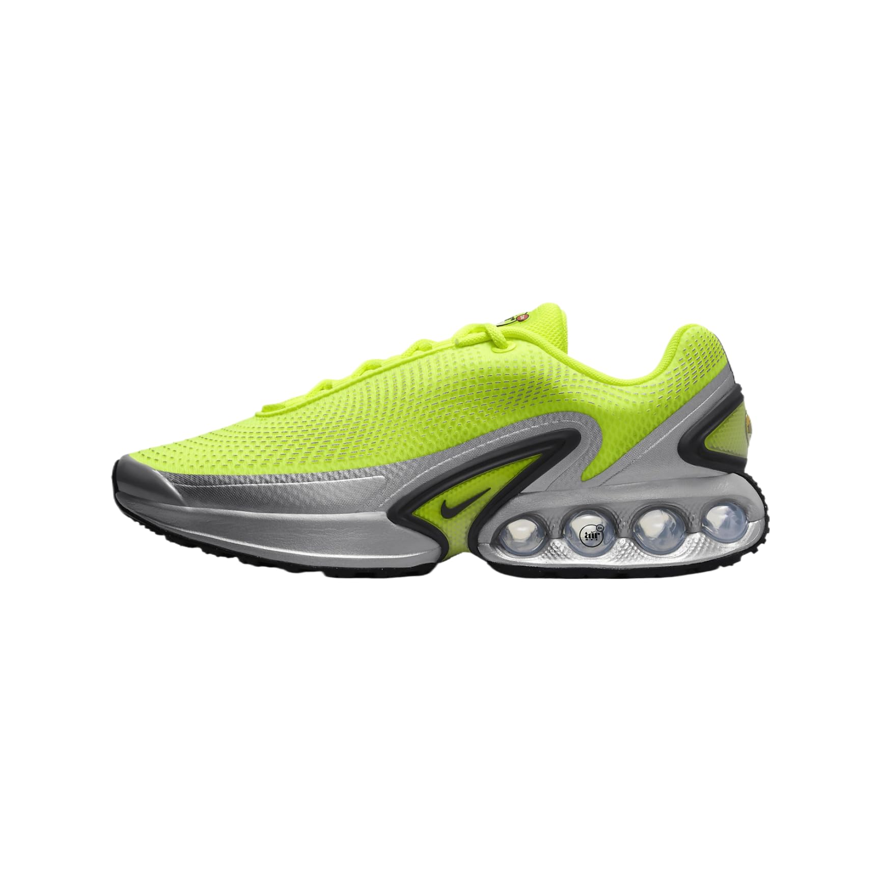 Air Max Dn Shoes (DV3337-700, Volt/Volt Glow/Sequoia/Black) Size 9