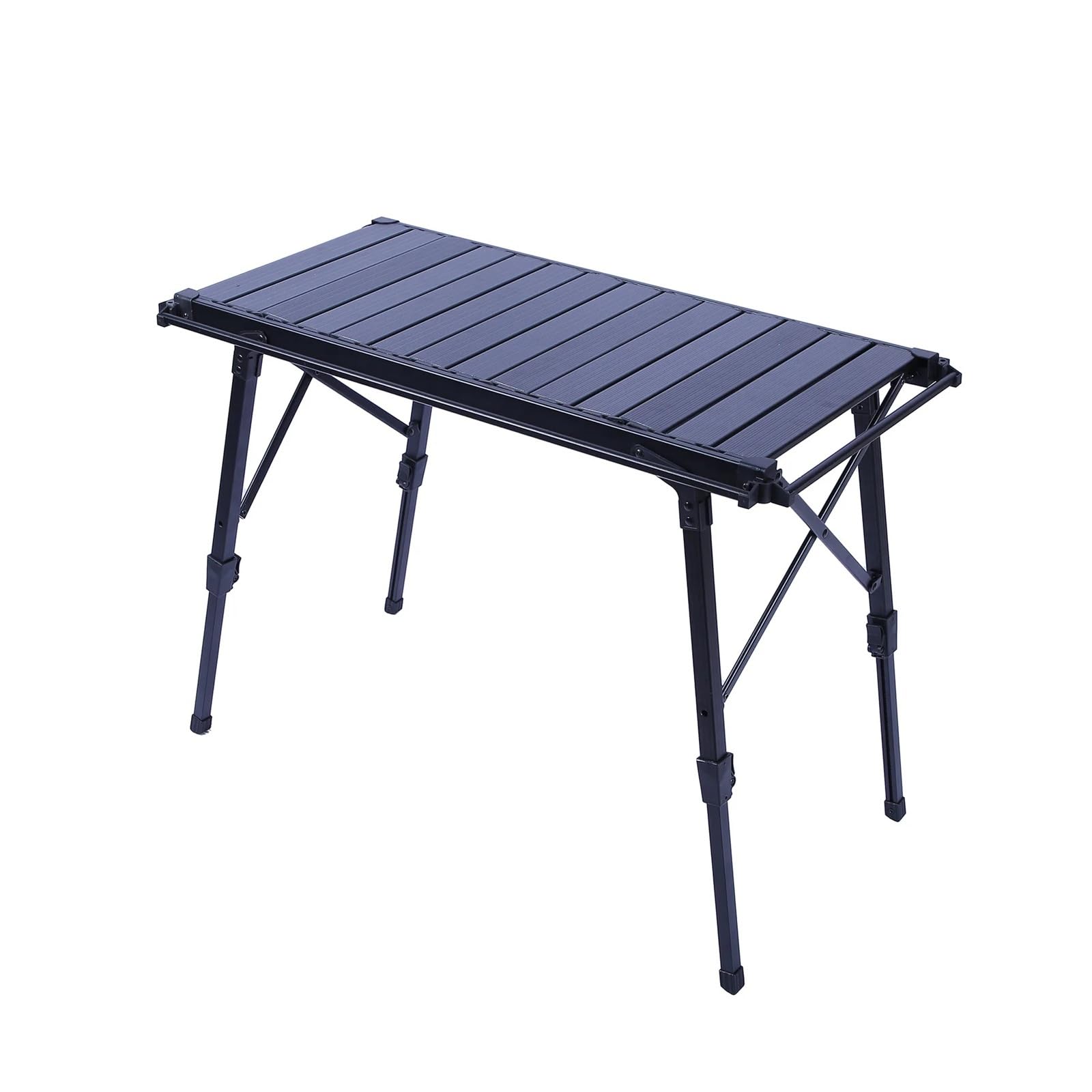 Table pliante DIVEDEER alu noire résistant à la chaleur pour IGT