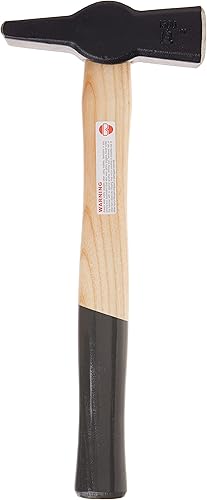 Vista 2 de Picard Martillo de herrero 1500g - Patrón sueco, Martillo de cabeza cruzada, Cabeza de acero forjado y aleado, Bordes chaflanados, Recubierto