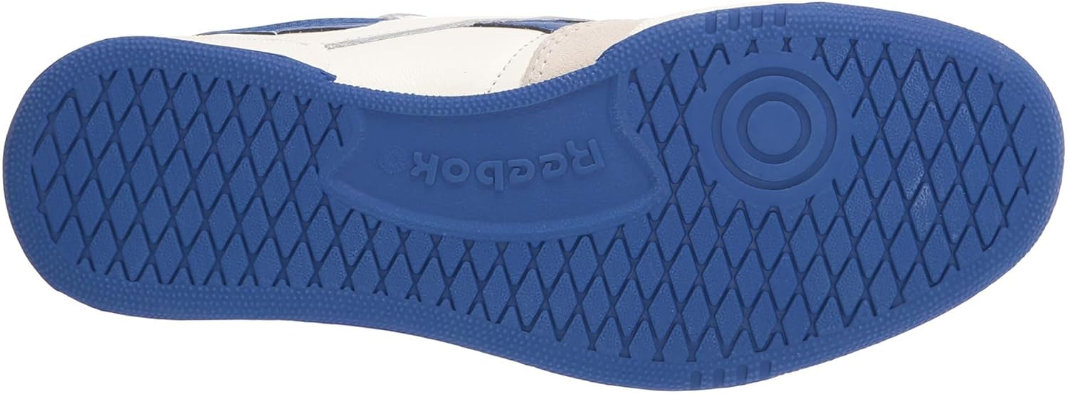 Reebok Men's Club C 85 Sneaker 3.5 Chalk/Collegiate Royal/Excellent Red