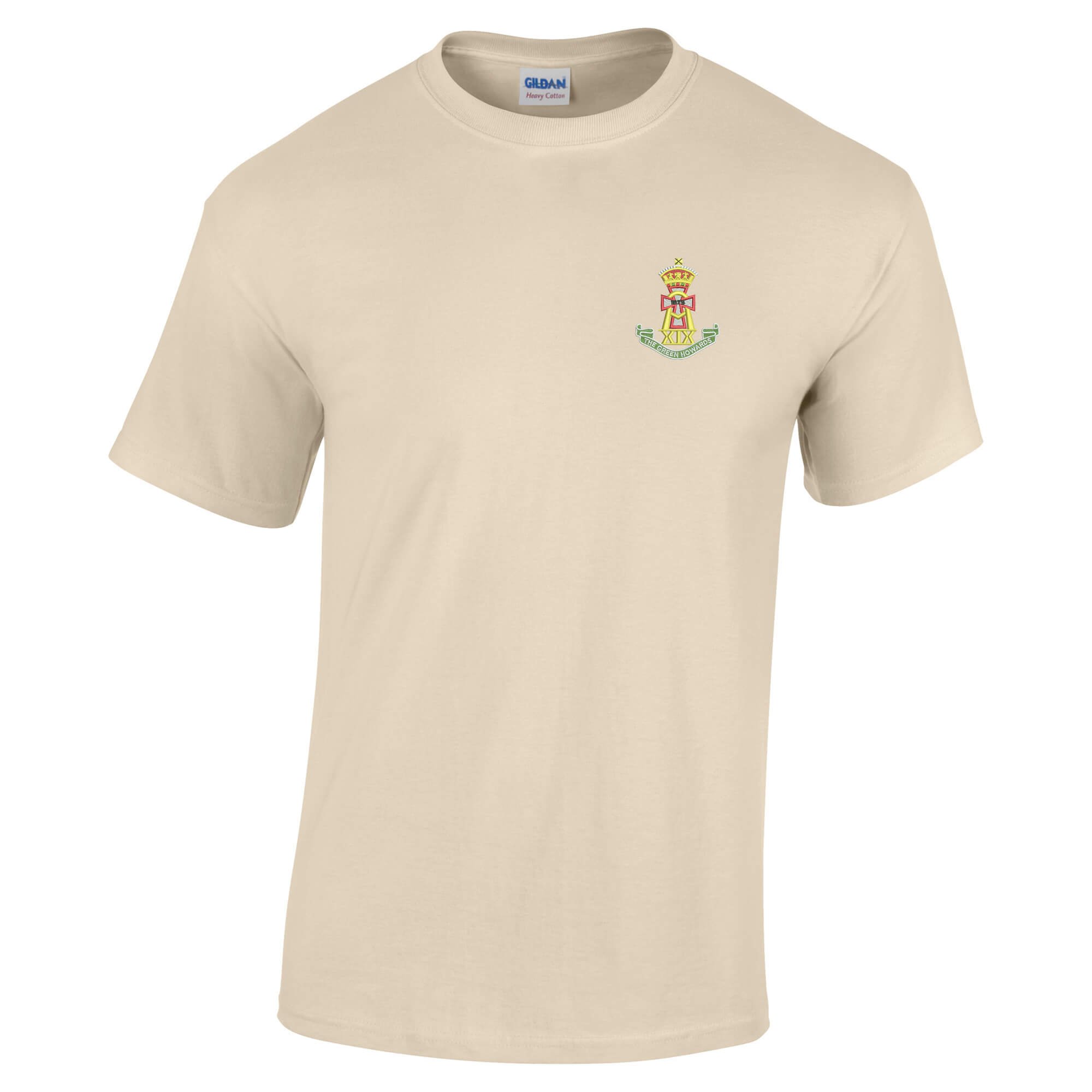 Pineapple Joe's Men's Sand Green Howards Embroidered T-Shirt - 2X Large