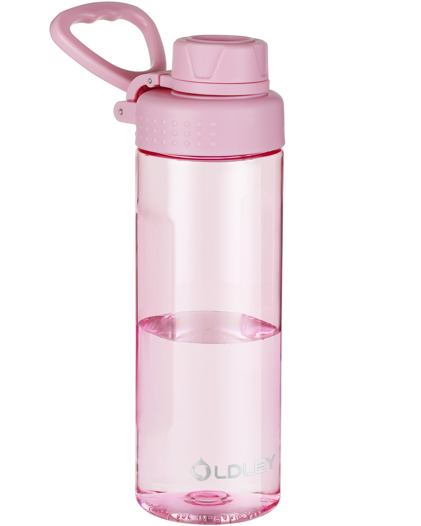 OLDLEY Water Bottles 20oz BPA Free Tritan Water Bottle with Carry Handle and Spout Lid Leakproof Kids Water