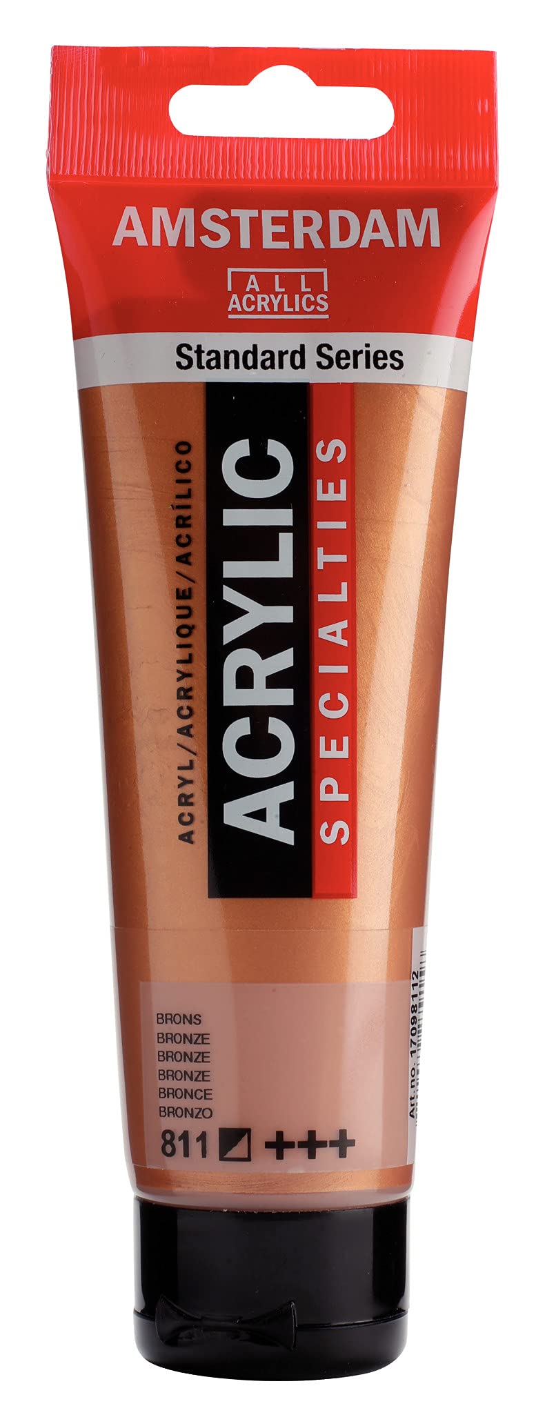 120ml - Specialities Amsterdam Metalic Acrylic Paint - Bronze