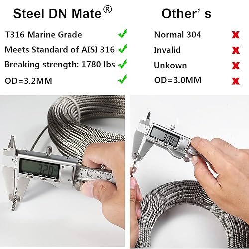Miniatura 5 de Steel DN Mate Paquete de 120 tornillos de retraso de rosca para zurdos y diestros de acero inoxidable T316 y herramienta de prensado hidráulico con
