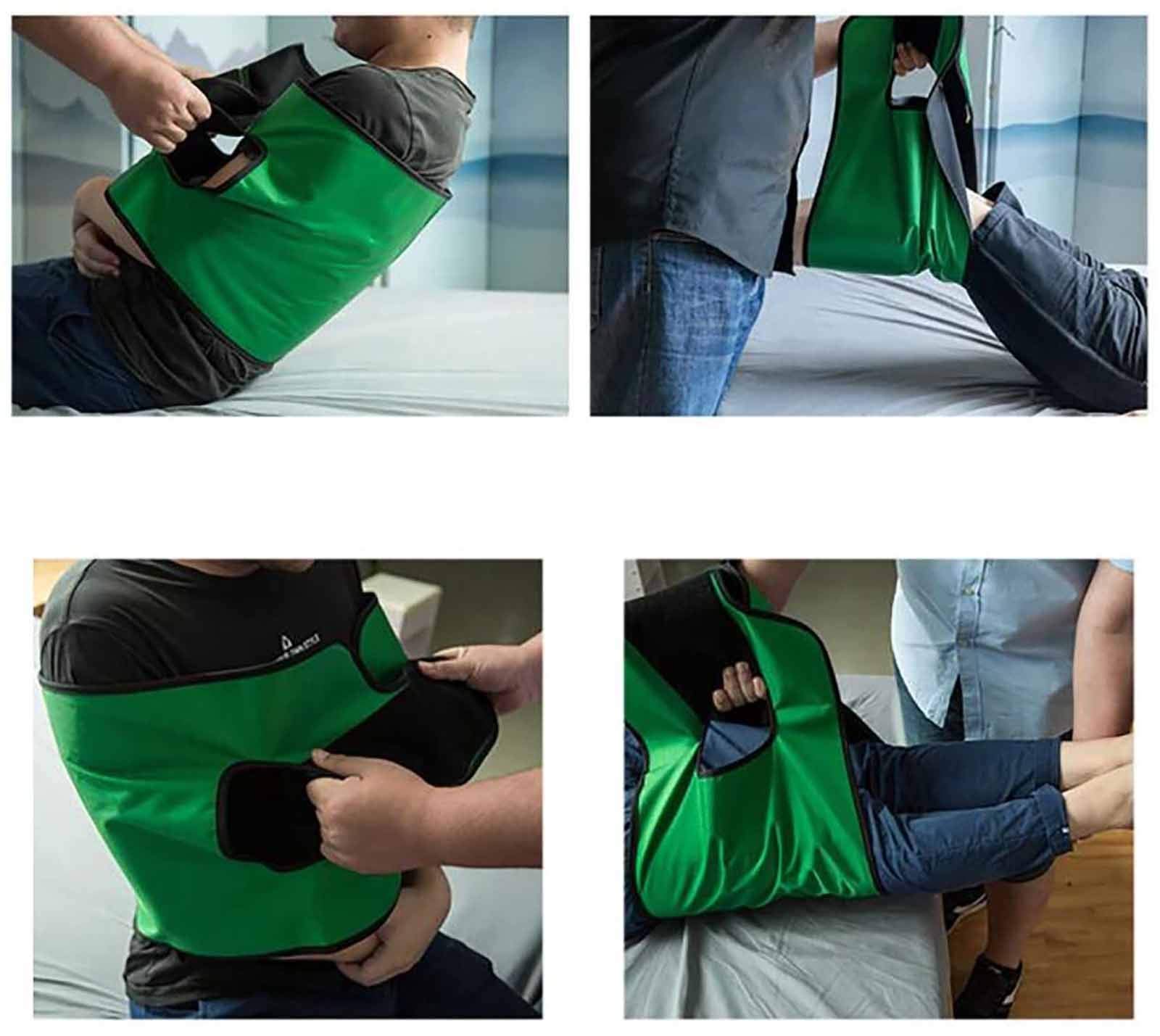 Eslinga de Transferencia, cinturón Acolchado para elevación de Pacientes, cinturón de arnés Auxiliar móvil Suave para Pacientes, Pacientes de Edad Avanzada, cinturón de Cuidado Adicional