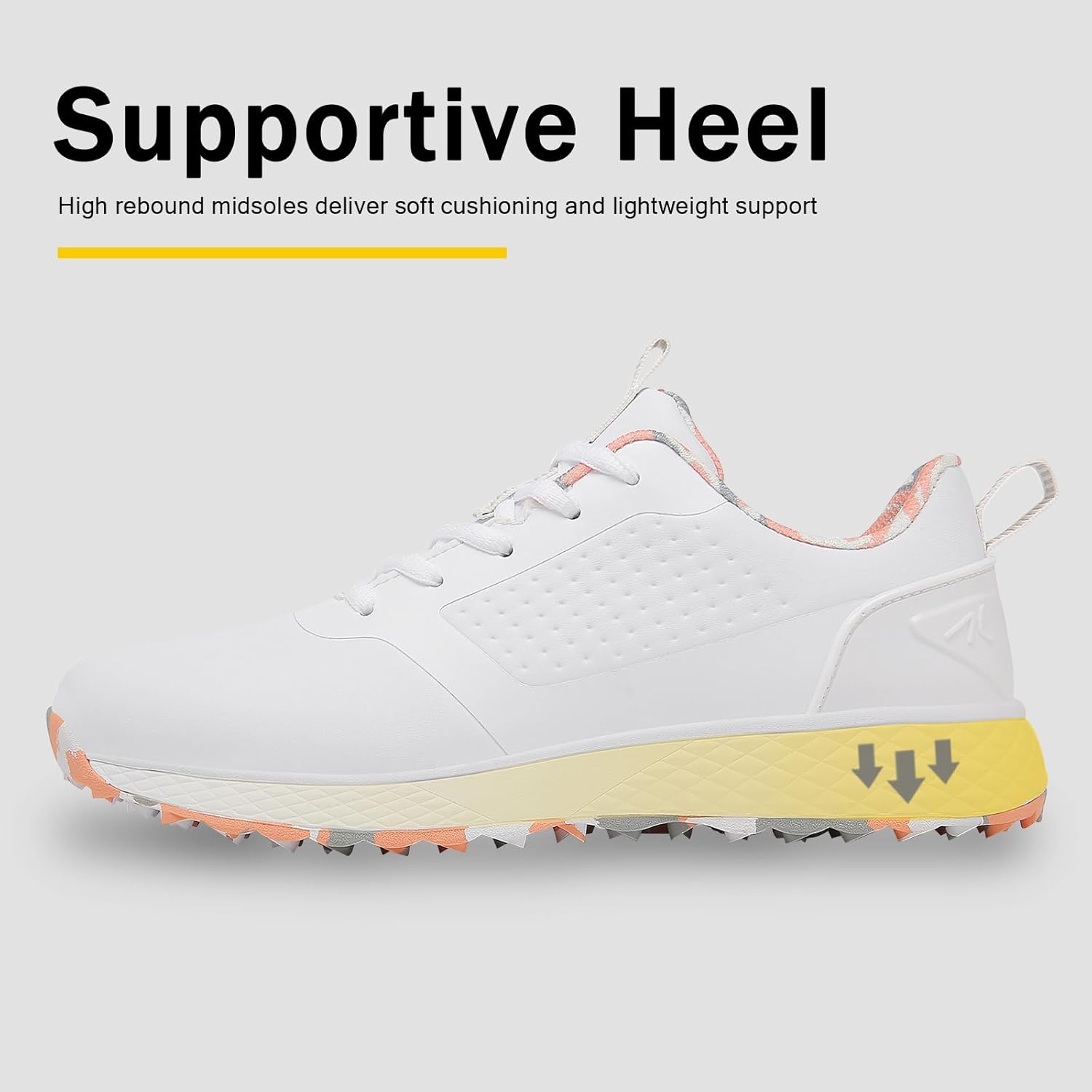 ULTIANT Women Golf Shoes Spikeless Waterproof Golf Sport Sneakers Size5-10 - Image 6