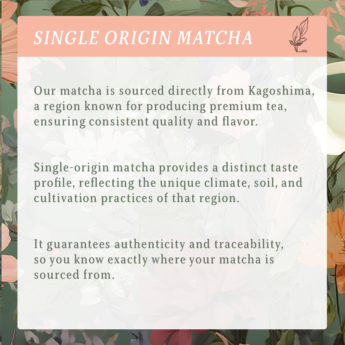 Ceremonia Matcha Green Tea Powder Ultra Premium Ceremonial Grade 1 0 oz 30g First Harvest from Kagoshima Japan — view 7