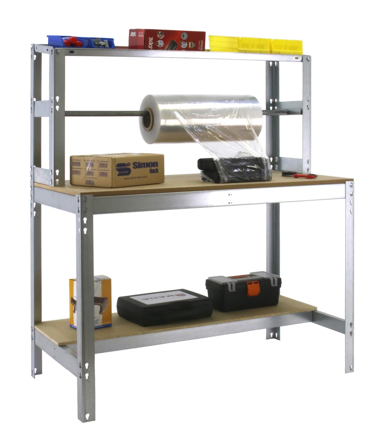 Simon Rack Banco de Trabajo con Porta Rollo 1510x760 mm - BT4