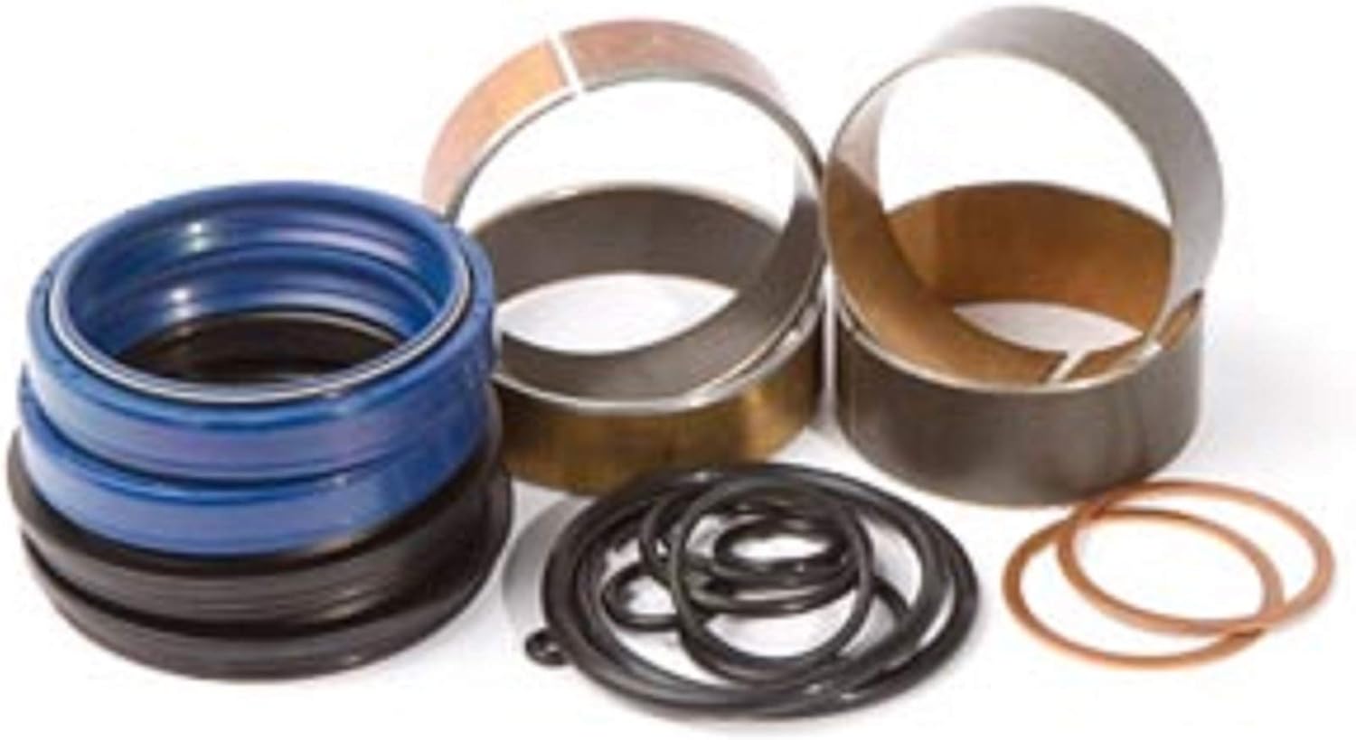 Pivot Works Fork Seal And Bushing Kit Seal/Bushing Forks For Kawasaki KX125 2004 / KX250 2004 / KX250F 2004-2005 / Suzuki RMZ250 2004-2006 - PWFFK-K06-021
