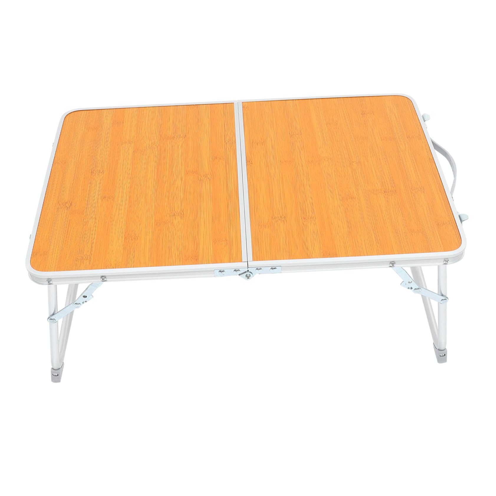 Holibanna Portable Camping Table Convenient Bed Desk for Household Use Design for Outdoor Picnics and Indoor Comfort Easy to Fold and Carry
