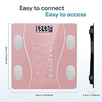 Vista 8 de Intelligent Body Fat Scale, a Simple and Practical Digital Scale That can be Connected to a Mobile Digital Bathroom Scale to Display BMI, Body Fat