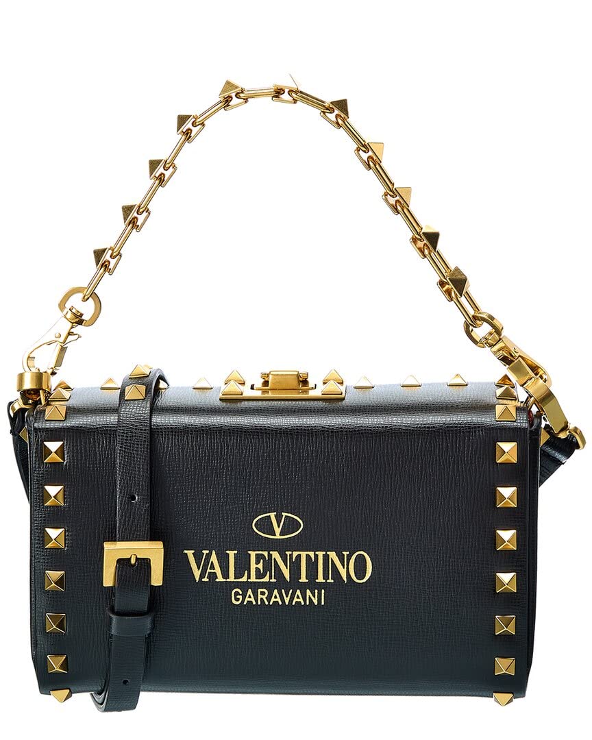 Valentino Rockstud Alcove Leather Shoulder Bag