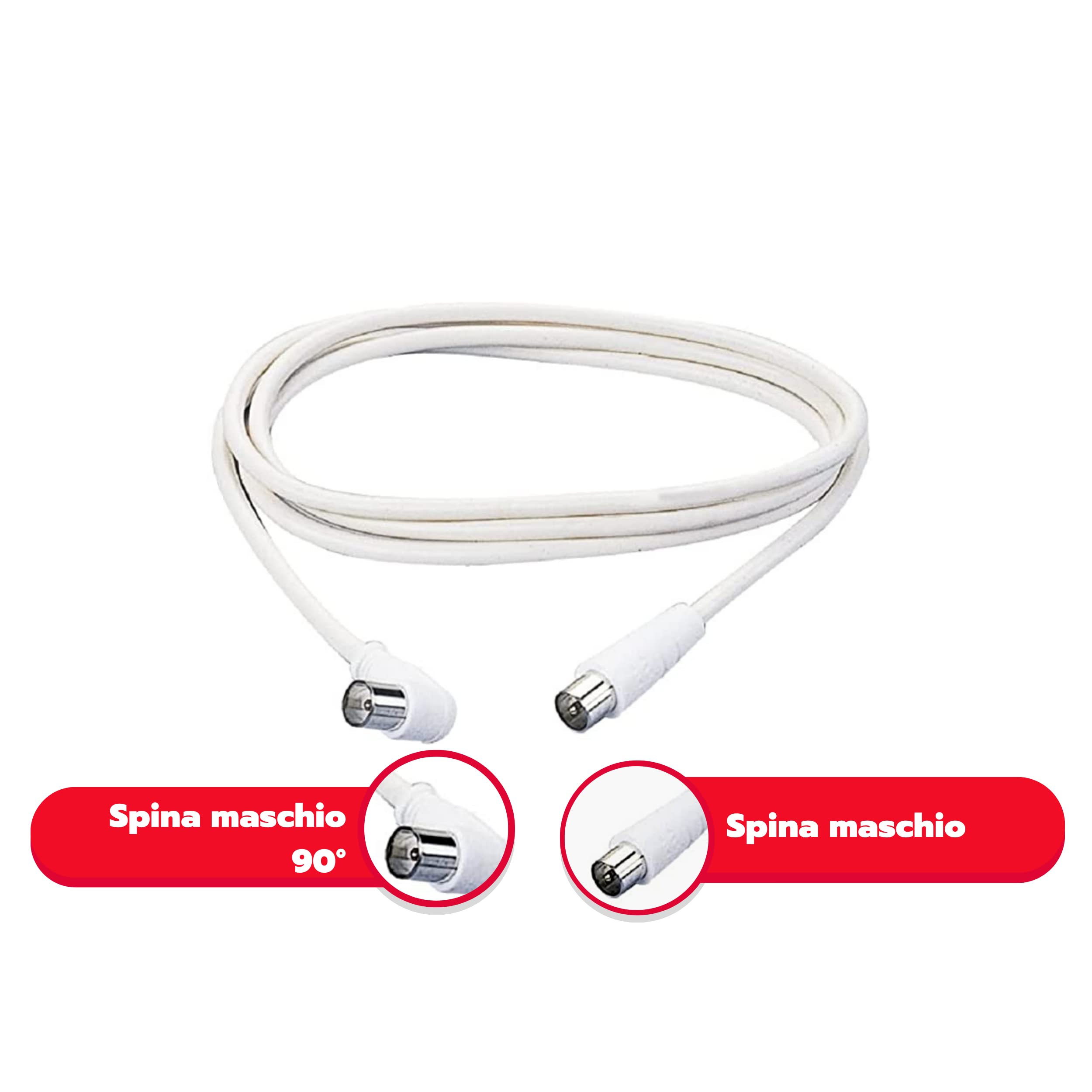 Cavel SAT703N Cavo Antenna Coassiale Tv E Sat 6,6mm Per Uso Interno Classe B