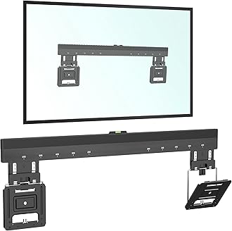 Ultra Slim TV Wall Mount Compatible with Samsung Frame TVs 2021-2026 and Most TVs 43-100 Inch - Micro Gap Design 0.37 Inch Profile - Max VESA 600x800-165 lbs Capacity - Easy Install