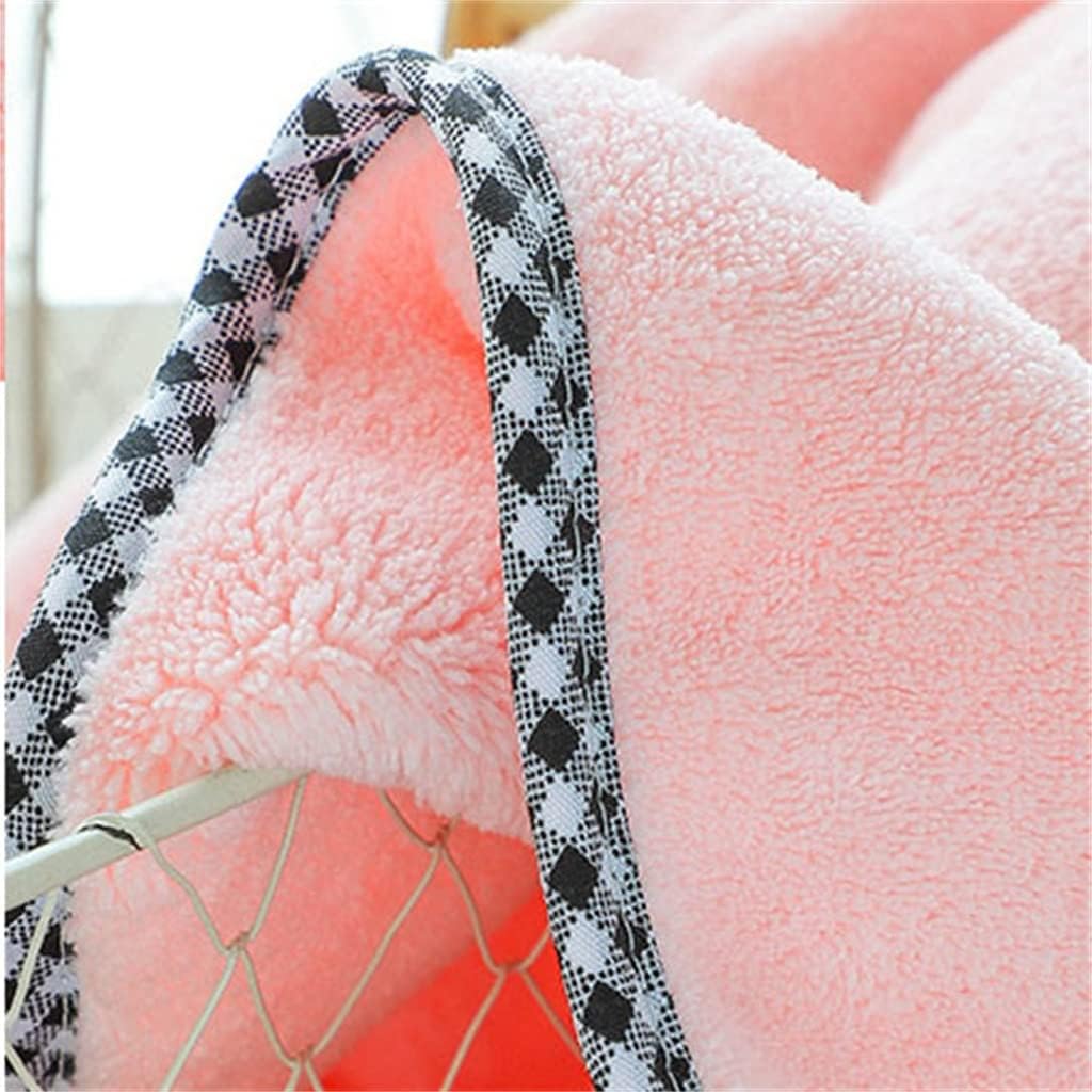 Dry Hair Cap Female Cute Super Absorbent Fast Dry Bag Turban Shower Cap Dry Hair Towel(E)