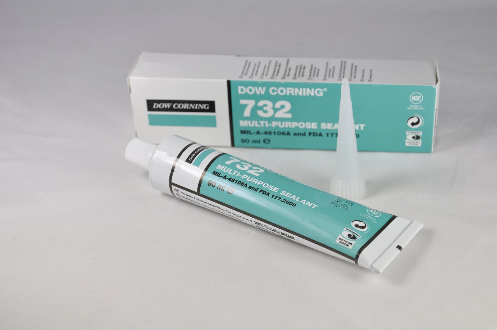 Dow Corning White Silicon Rtv Sealant - Far.2289630