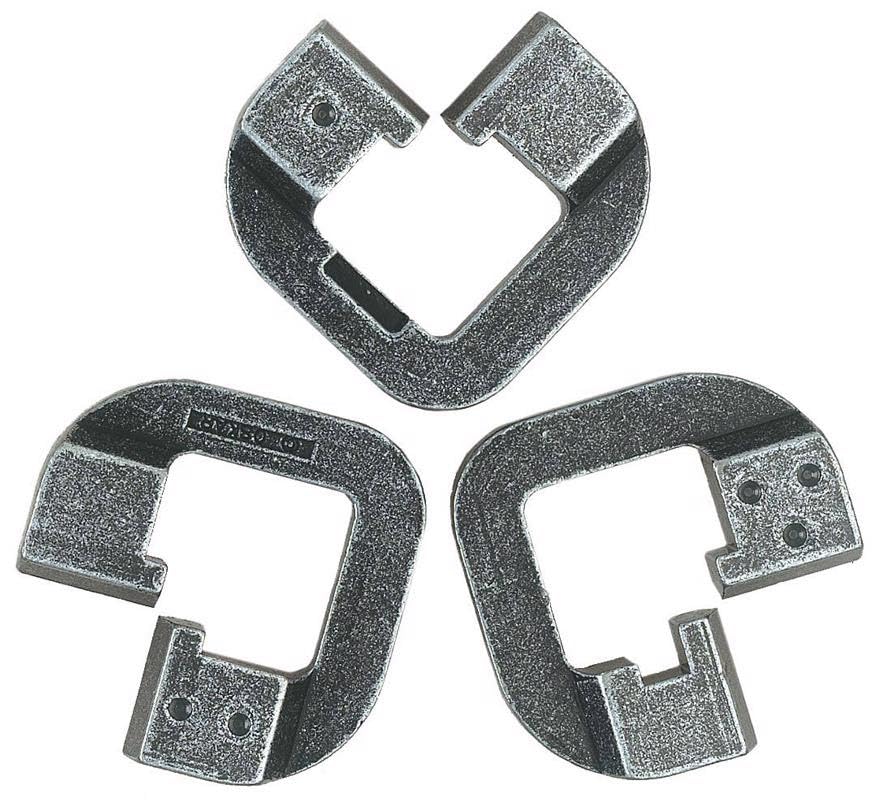 Cast Chain Rompicapo in Metallo, Puzzle 3D a Catena, Livello Difficoltà Avanzato