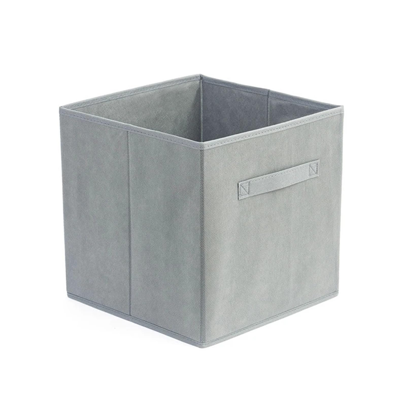 MFESFCS Canvas Storage Boxes With Handle Basket Non-woven Folding Fabric Box Cube Sundries Organizer Storage Bins(A5)
