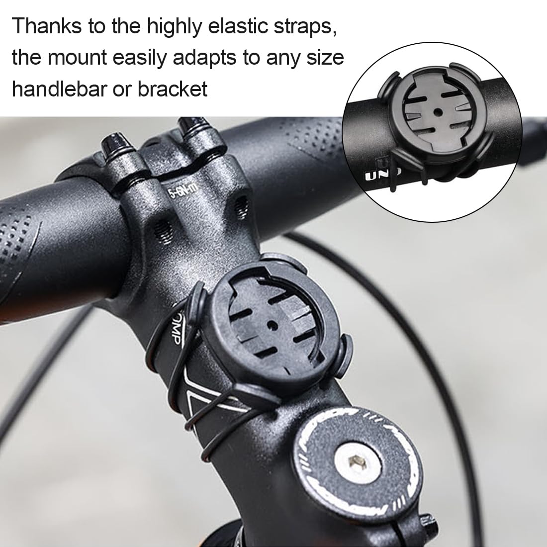 Bike Mount Supporto Orologio Manubrio Bici Mountain Bike Supporto Garmin  Bici Da Corsa Gps Garmin Mountain