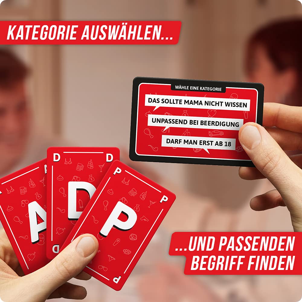 DENKRIESEN Party Pack 2 | SLV Rotlicht & Klattschen Brettspiel