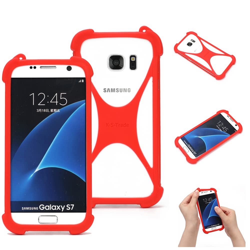 K-S-Trade Paraurti Compatibile con Blackberry Key 2 Le
