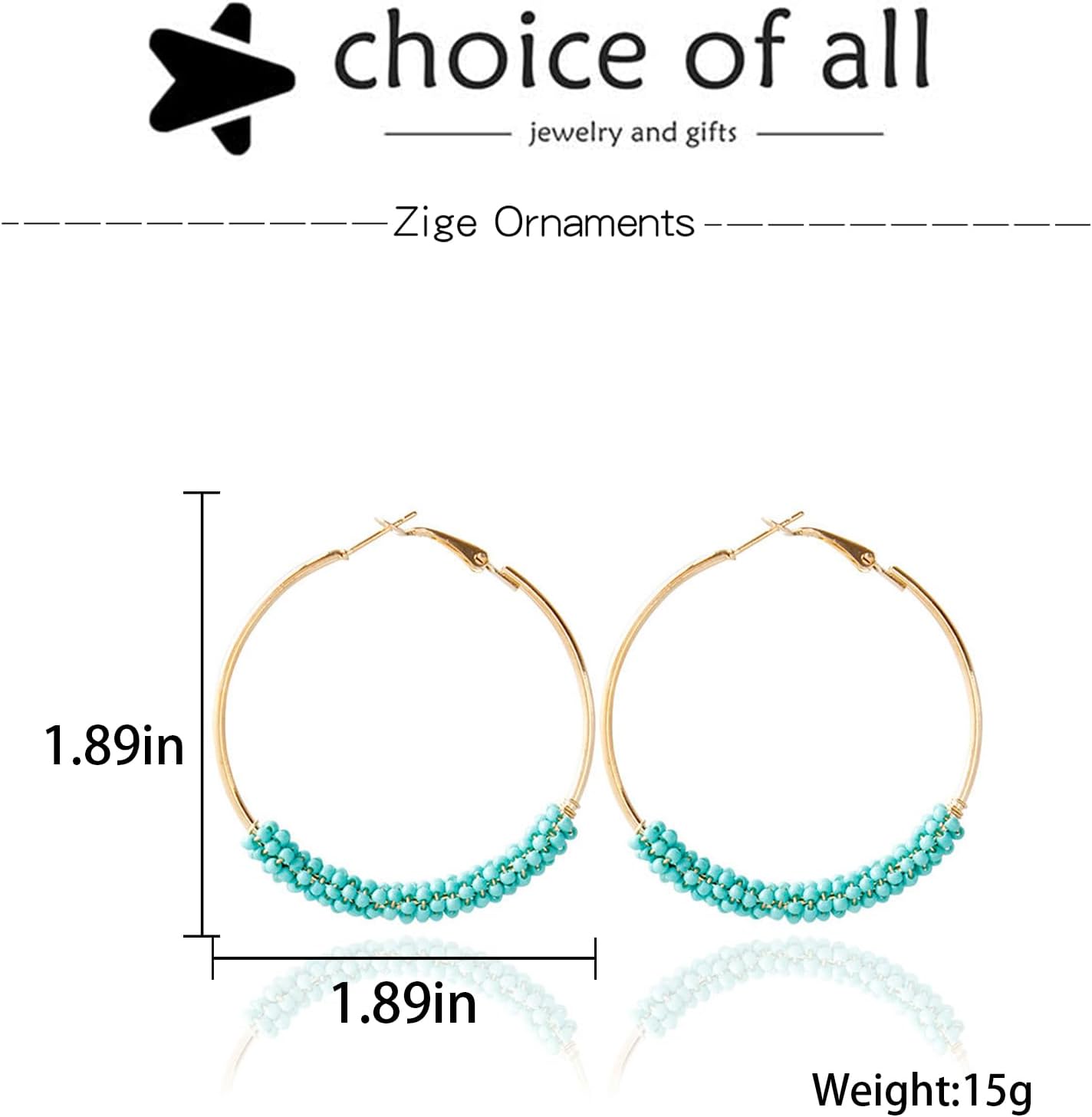 Boho Earring for Women Indian Gypsy Dangle Earrings Bohemian Chandelier Earrings Coin Hook Earrings Geometric Statement Earring Jewelry Gifts - Image 7