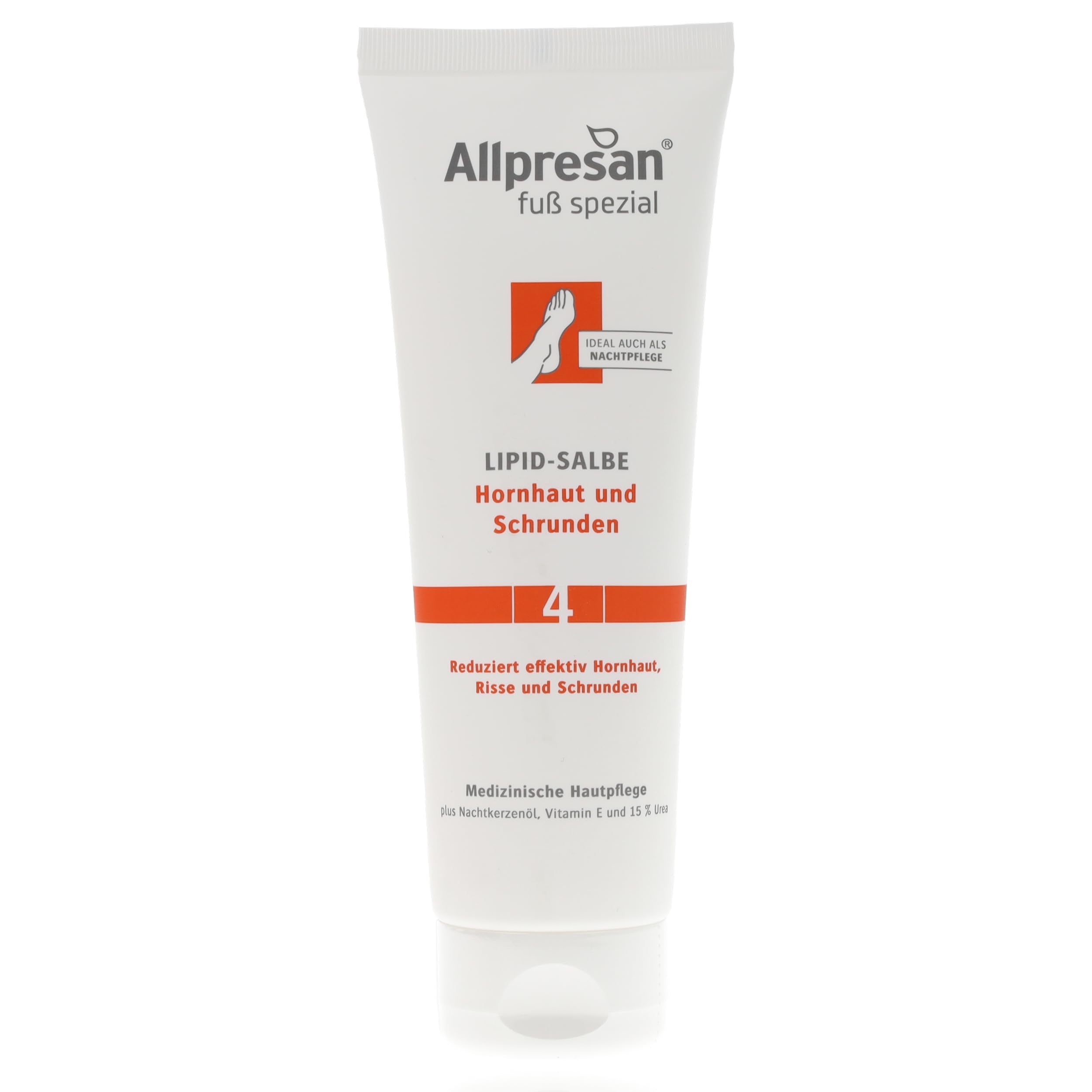 Allpresan Fuß spezial Lipid-Salbe Nr. 4 Hornhaut und Schrunden, 125 ml Ungüento