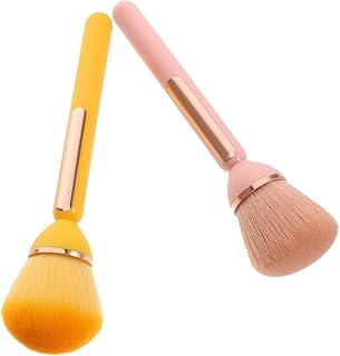 2 brochas de maquillaje Lotus para rubor, col...
