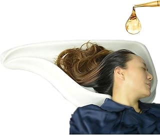 WANJIA Bandeja para Lavar el Cabello portátil de plástico, para el Cuidado de la Cama, sillas de Ruedas, Lavabo para Personas Mayores y discapacitados
