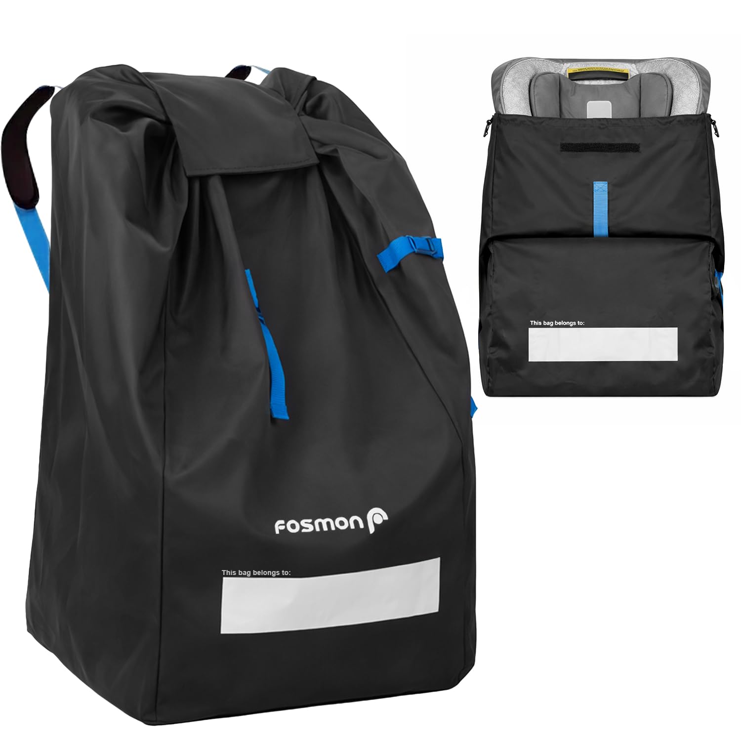backpack style car seat travel bag Amazon.com: Car Seat Travel Bag for Airplane,Padded Adjustable Backpack  Straps, Large Gate Check Bag for Air Travel,Heavy Duty, Water Resistant  Cover Fits Infant Carrier, Booster & Standard Seats : Baby