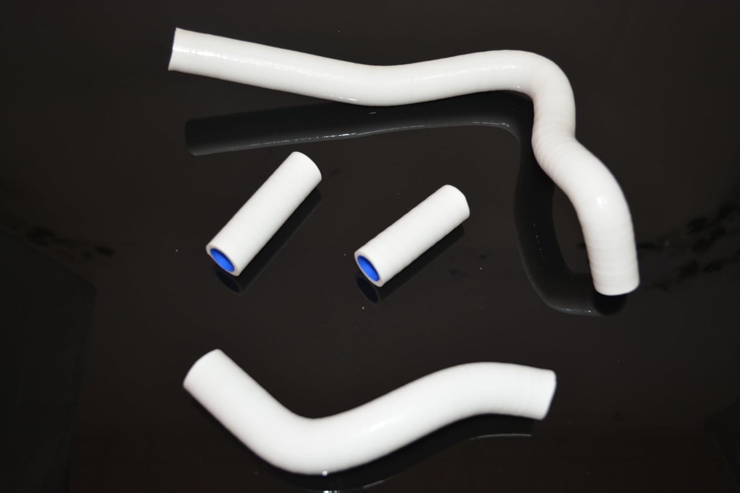 White Silicone Radiator Hose For 1992-1996 Honda CR250R 1992 1993 1994 1995 1996
