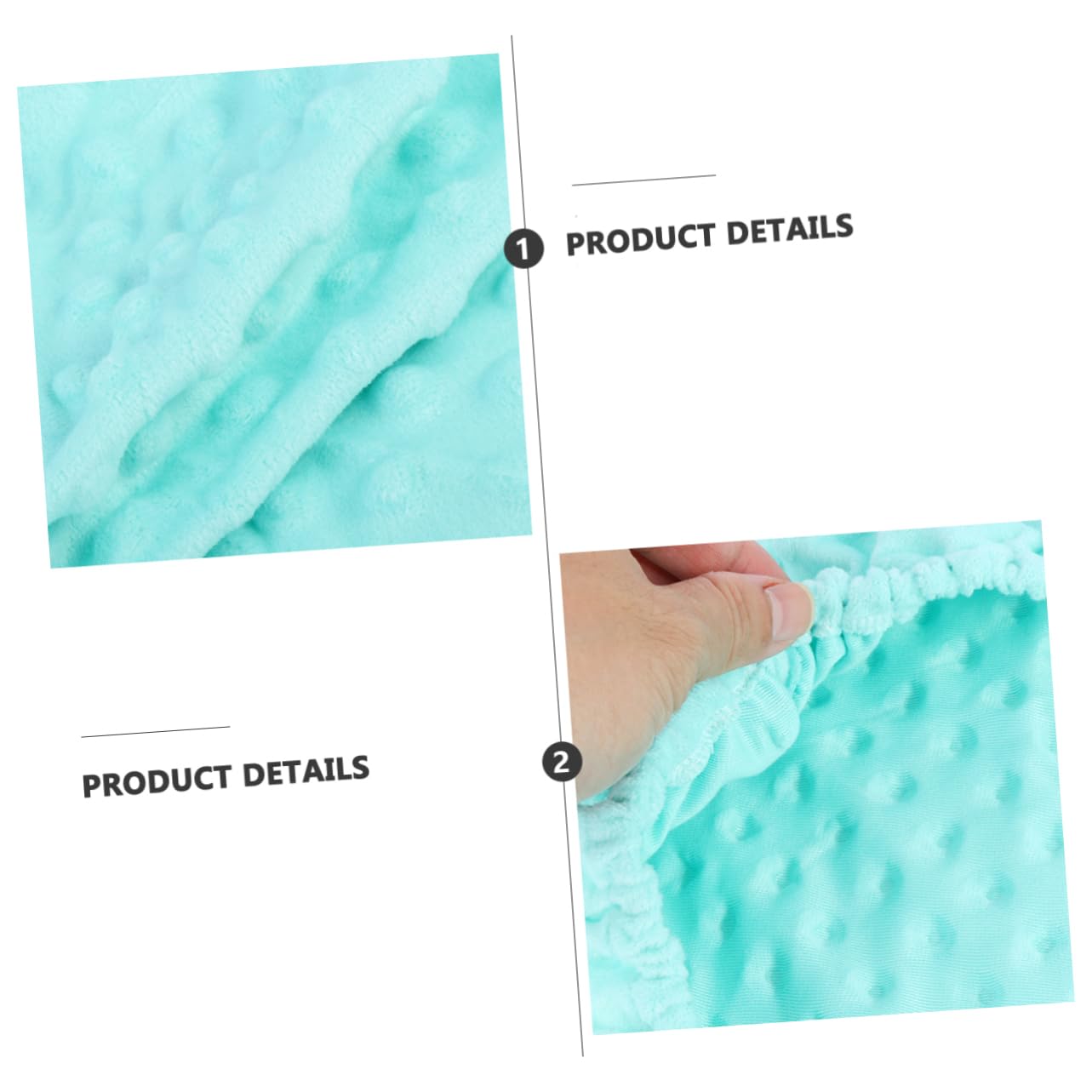 Breathable Baby Changing Table Cover Mint Green Detachable Massage Table Change and Comfortable for Infants and Toddlers