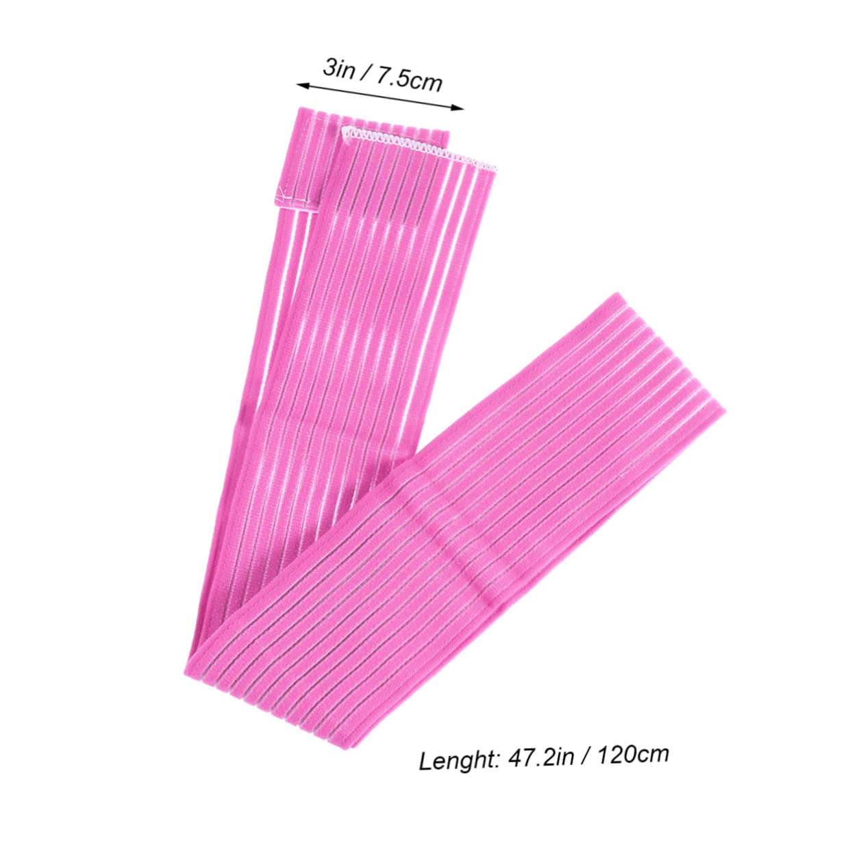 FOMIYES Pink Elastic Winding Strap for Knee Leg Protection Compression Sports Wrap for Gym Training Breathable Comfortable Reduce Injuries