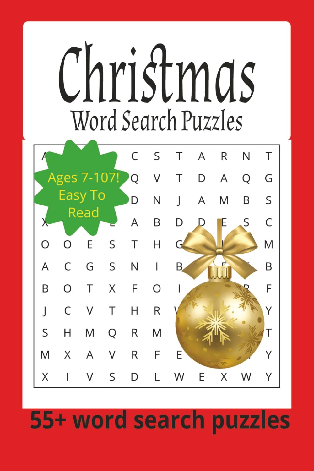 Christmas Word Search New: Word searches 55+ word search puzzles