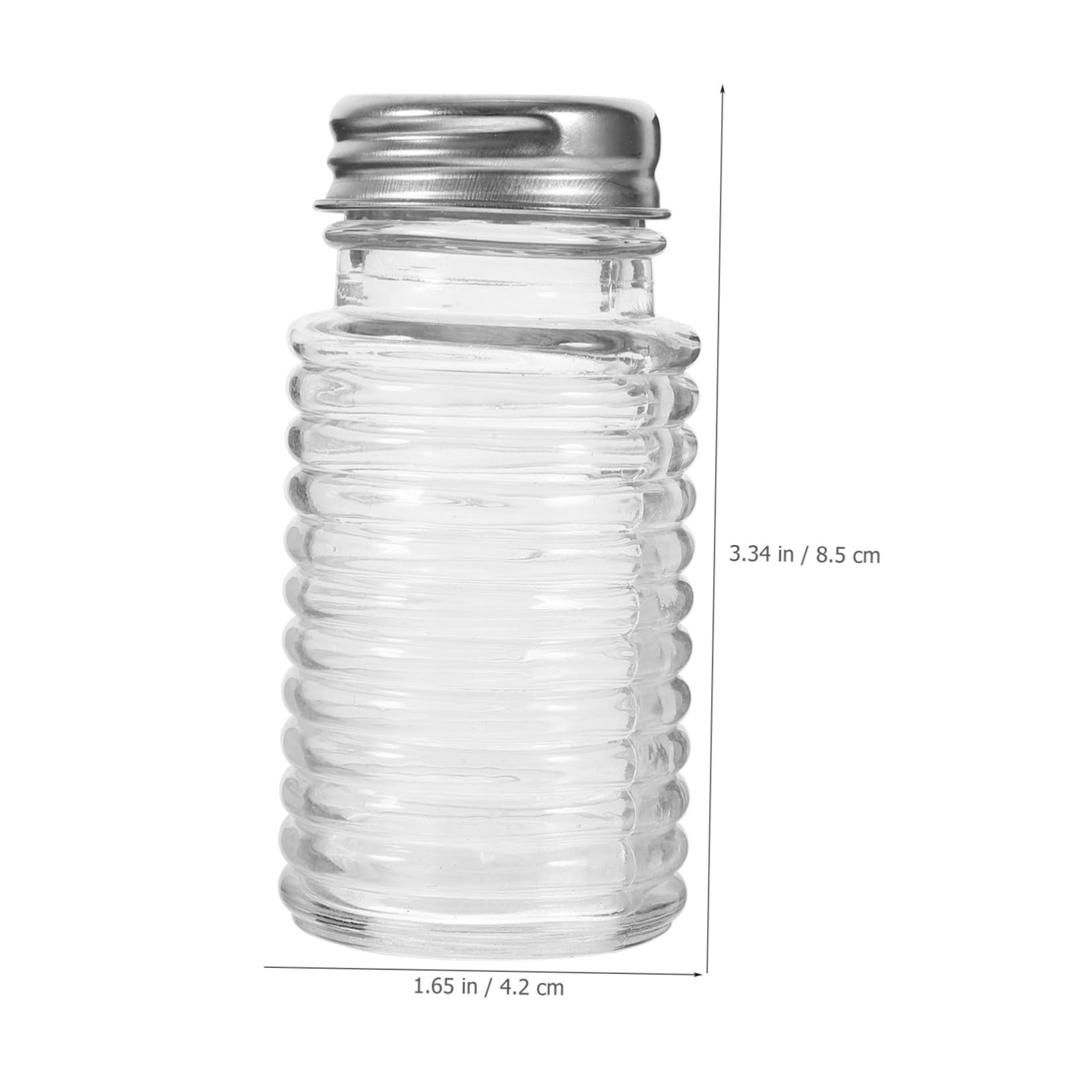 10stücke Glas Salz Und Pfefferstreuer Kompakte Gewürzdispenser Für Küche Leicht Und Praktisch Für Zuhause Und Gastronomie