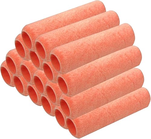 Miniatura 9 de Rodillo de pintura de espuma, paquete de 10, rodillo de espuma de alta densidad de 4 pulgadas, mini cubiertas de rodillo de pintura para una