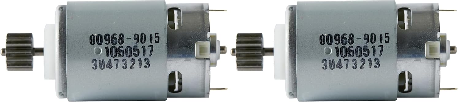 12 Volt # 7R Motor Pinion (15T) for Fisher Price for Power Wheels Kids Ride on Car, 12V Replacement Gearbox Motor (Pack of 2)