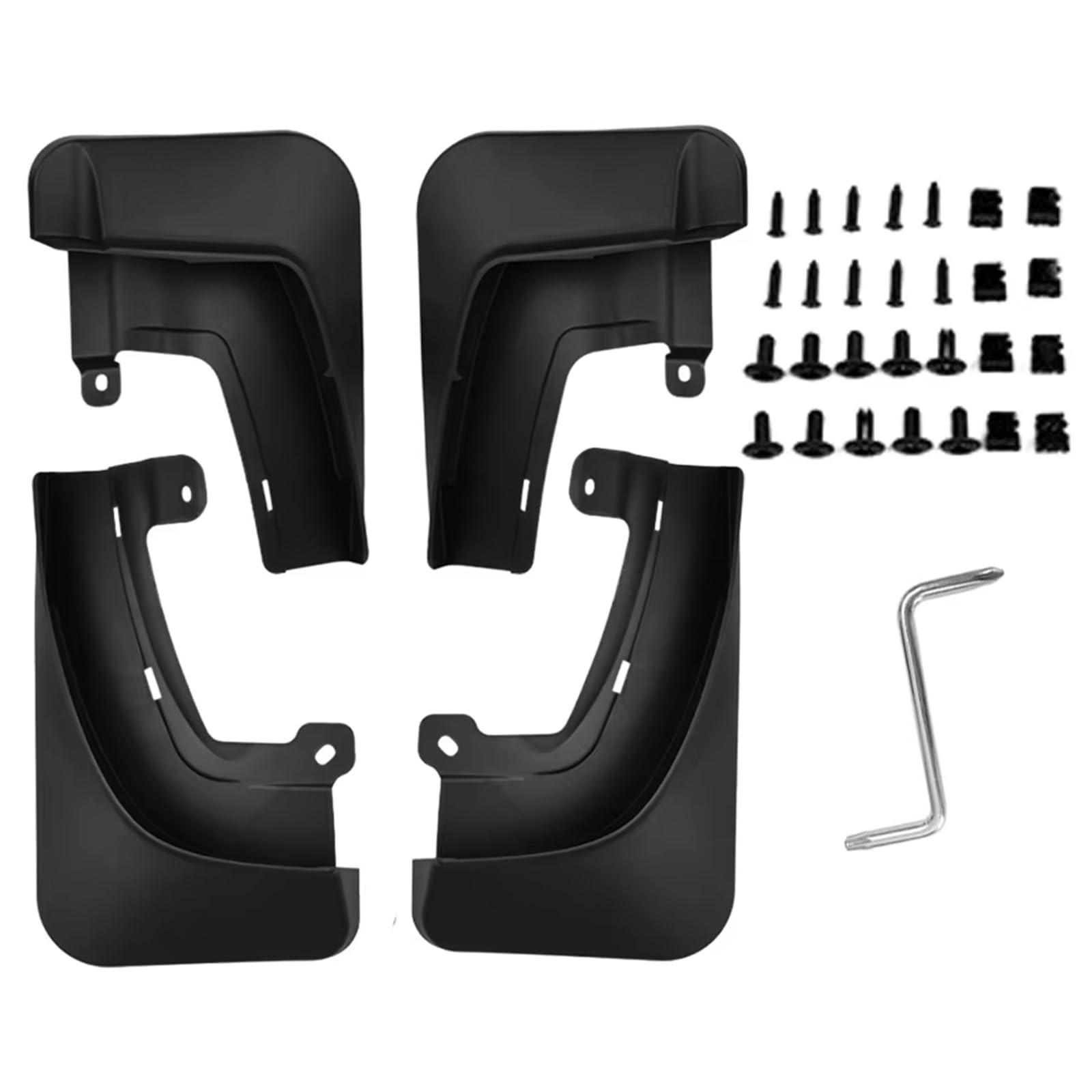 Guardabarros premium para Tesla Model X y Plaid 2022-2025 7