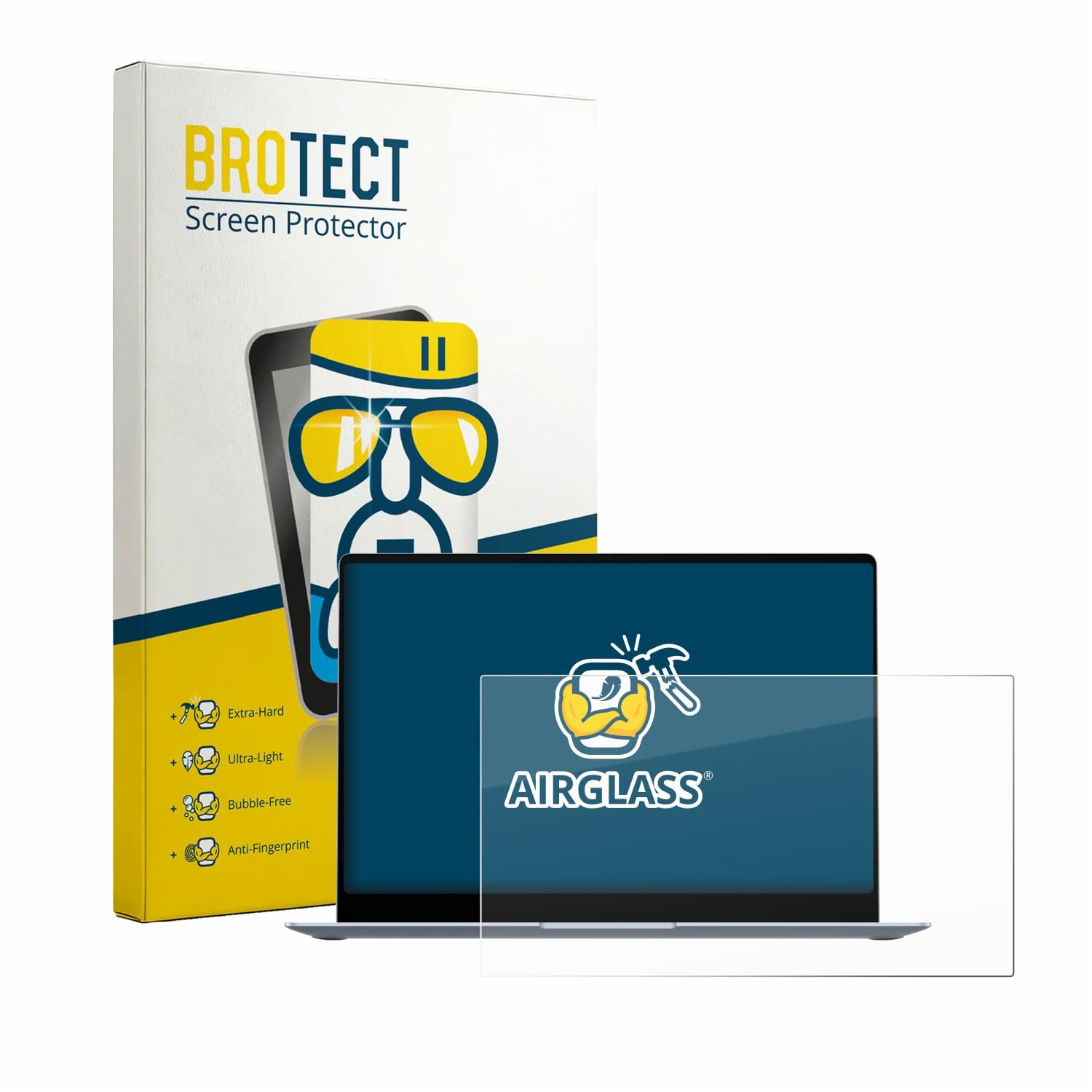 brotect Protection Écran Verre pour Samsung Galaxy Book4 Edge 15.6" Film Protecteur Vitre 9H [Anti-Rayures, Transparent]