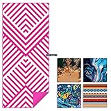 DARCHEN Microfiber Beach Towel - Quick Dry Sand Free Swim Towel Oversiezed Large Beach Towel(2 Sizes