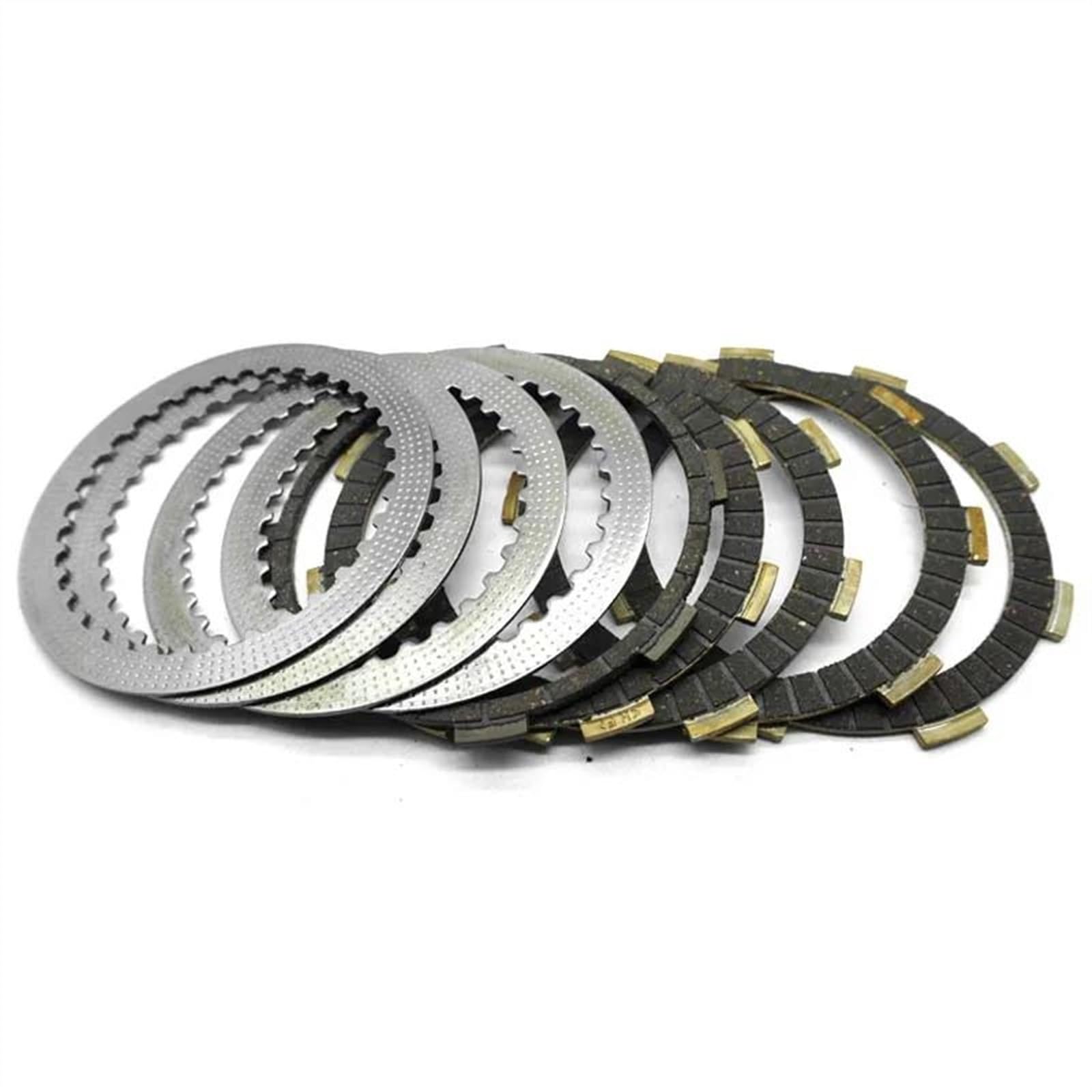Motocicletas Accesorios Para HONDA CBR125R JC34 JC39 JC50 2004-2013 2014 2015 2016 Cbr 125 R Kit De Placa De Acero De Embrague Piezas Separador De Disco De Fricción De Motor Motocicleta(Silver Gray)