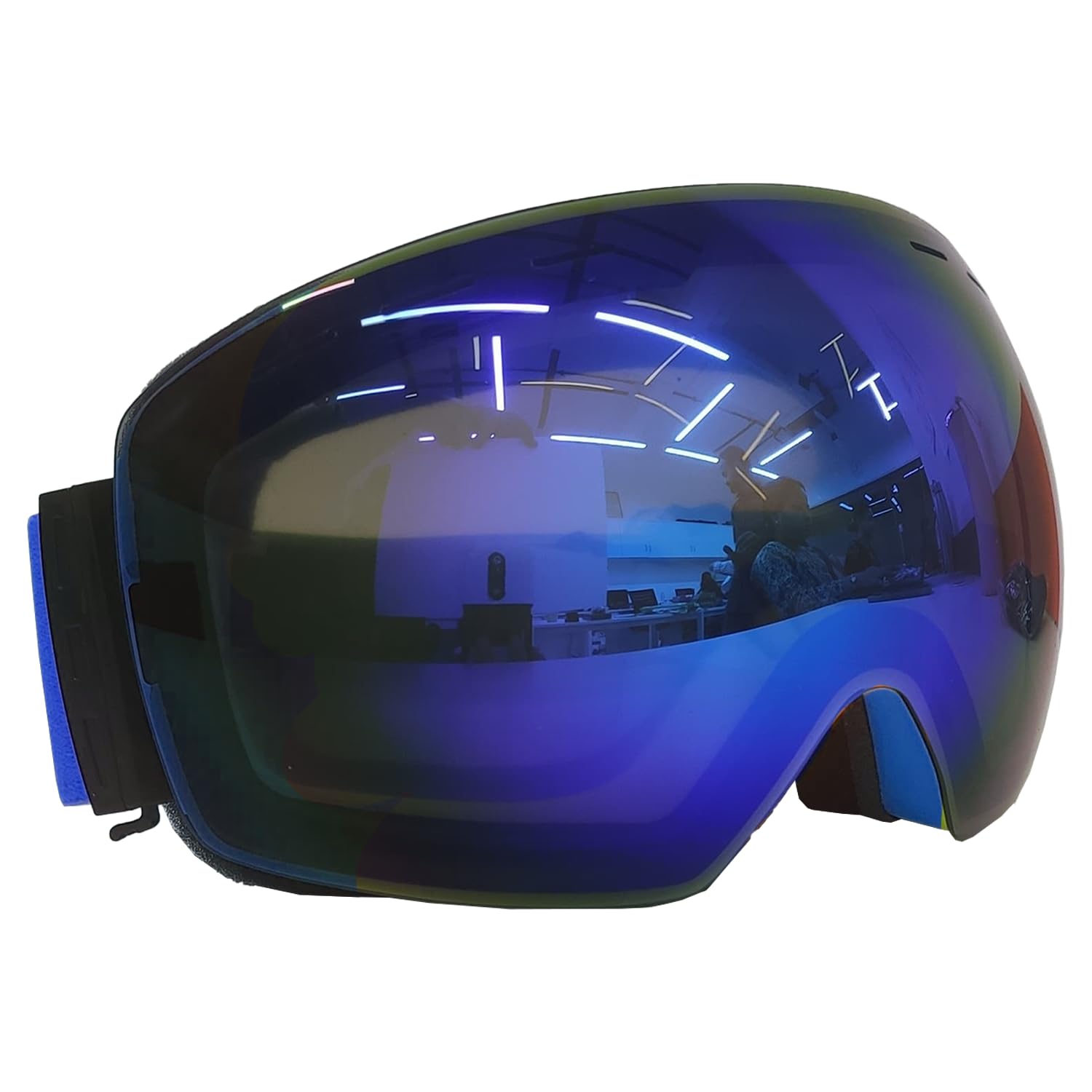 GOKYO K2 Ski & Summit Goggles Windy & high altitude trekking, skiing & mountain expeditions - Fog Resistant Ventilation System -Blue 3