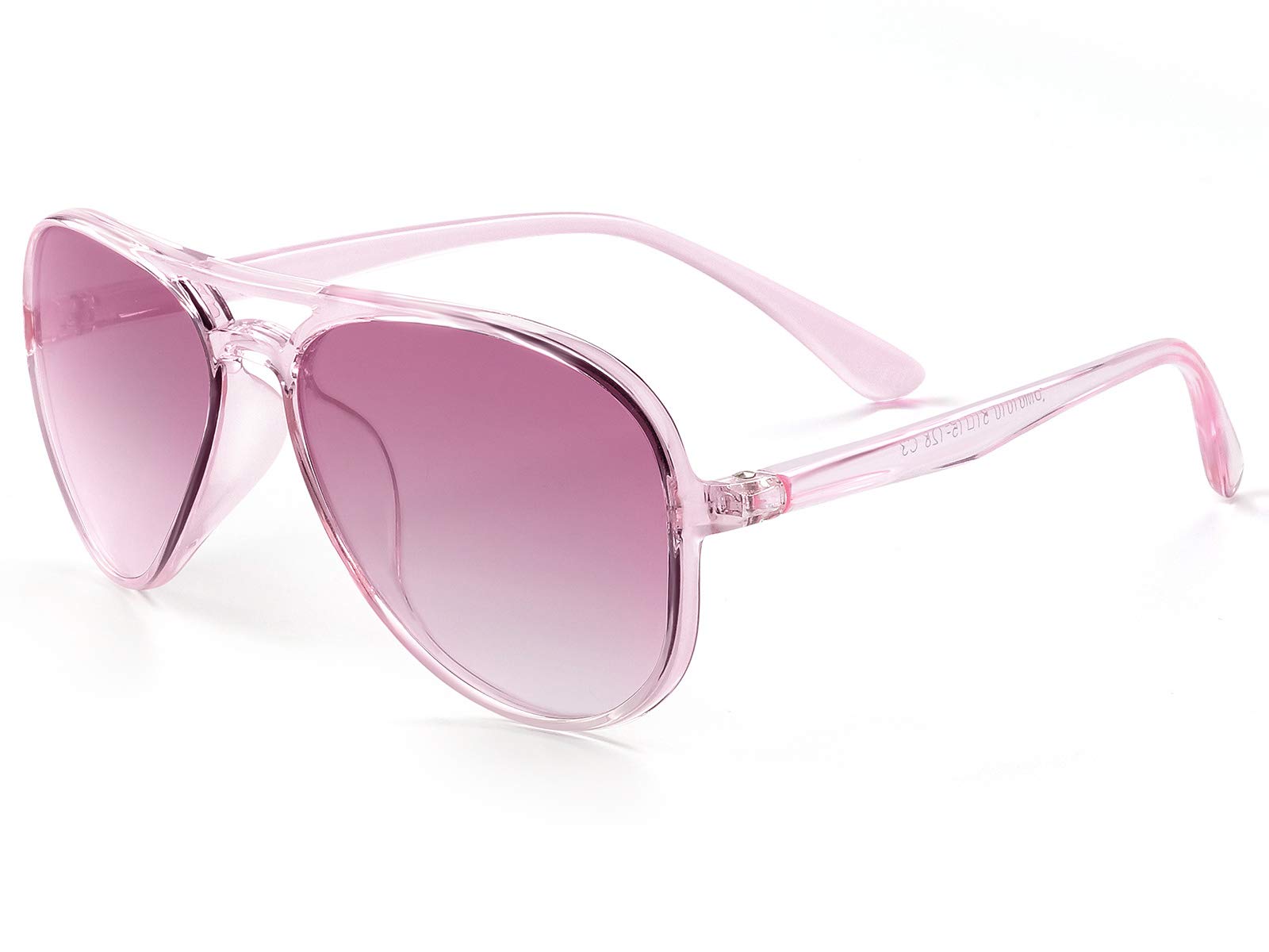 FONHCOO Sonnenbrille Kinder 5-10 Jahre Mädchen UV400 Pilotenbrille polarisiert Kinderbrille Jungen Superleichte TR90 Kindersonnenbrille